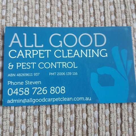 Photo: All Good Carpet Cleaning & Pest Control